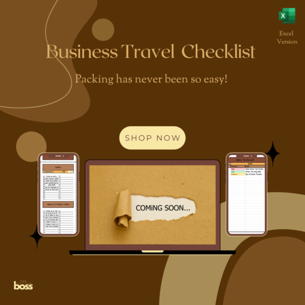 Business Travel Checklist